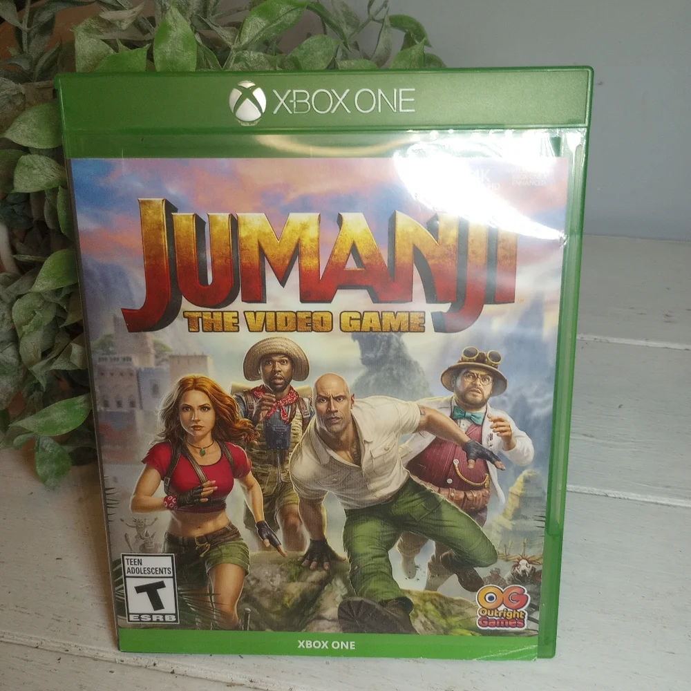 Jumanji: The Video Game Microsoft Xbox One Gaming Disc Those Who Seek To Find